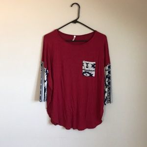 Pinkblush maternity top